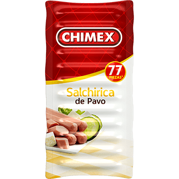 Salchirica de Pavo Chimex 2.5 kg