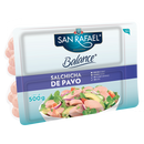 Salchicha de Pavo Balance San Rafael 500 g